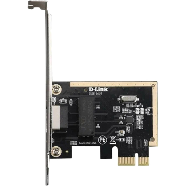 D-Link DGE-560T/D2A Сетевой PCI Express адаптер с 1 портом 10/100/1000Base-T