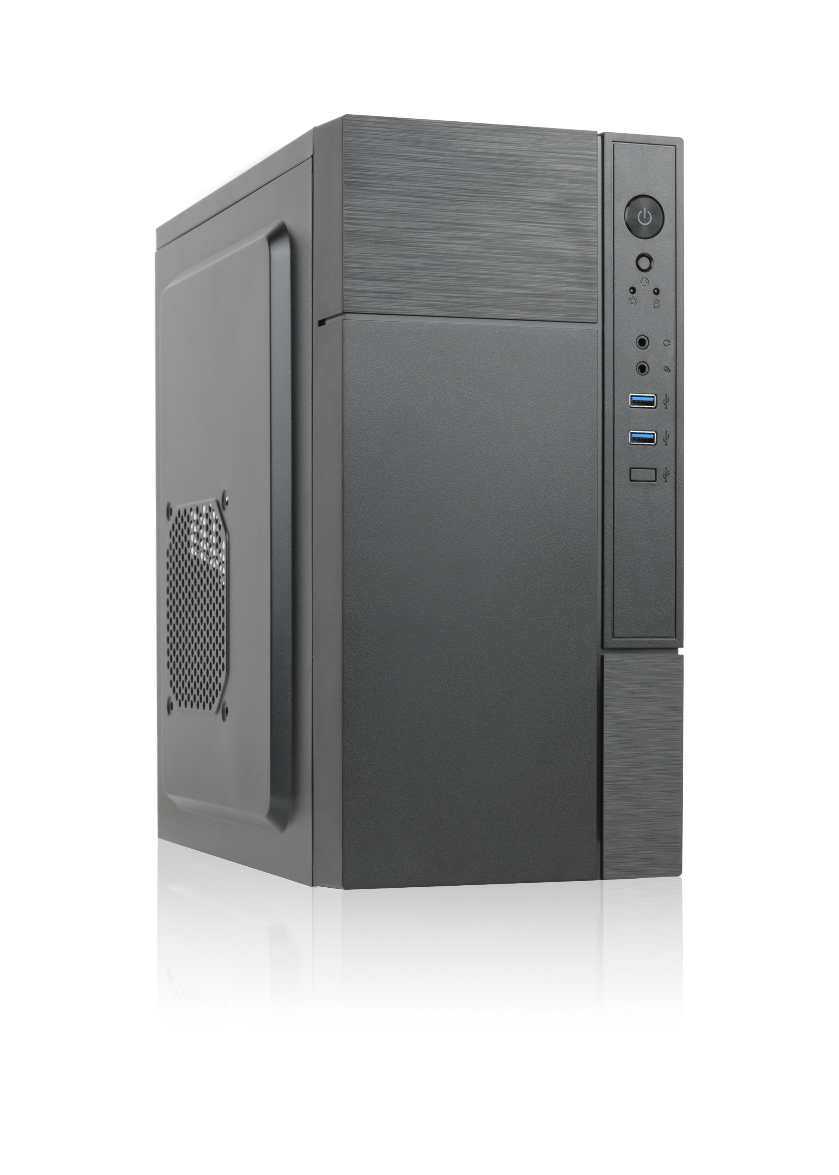 Foxline FZ-017-SX450R-U32 [w/PSU 450W 12cm, w/2xUSB3.0, w/pwr cord, w/o FAN]