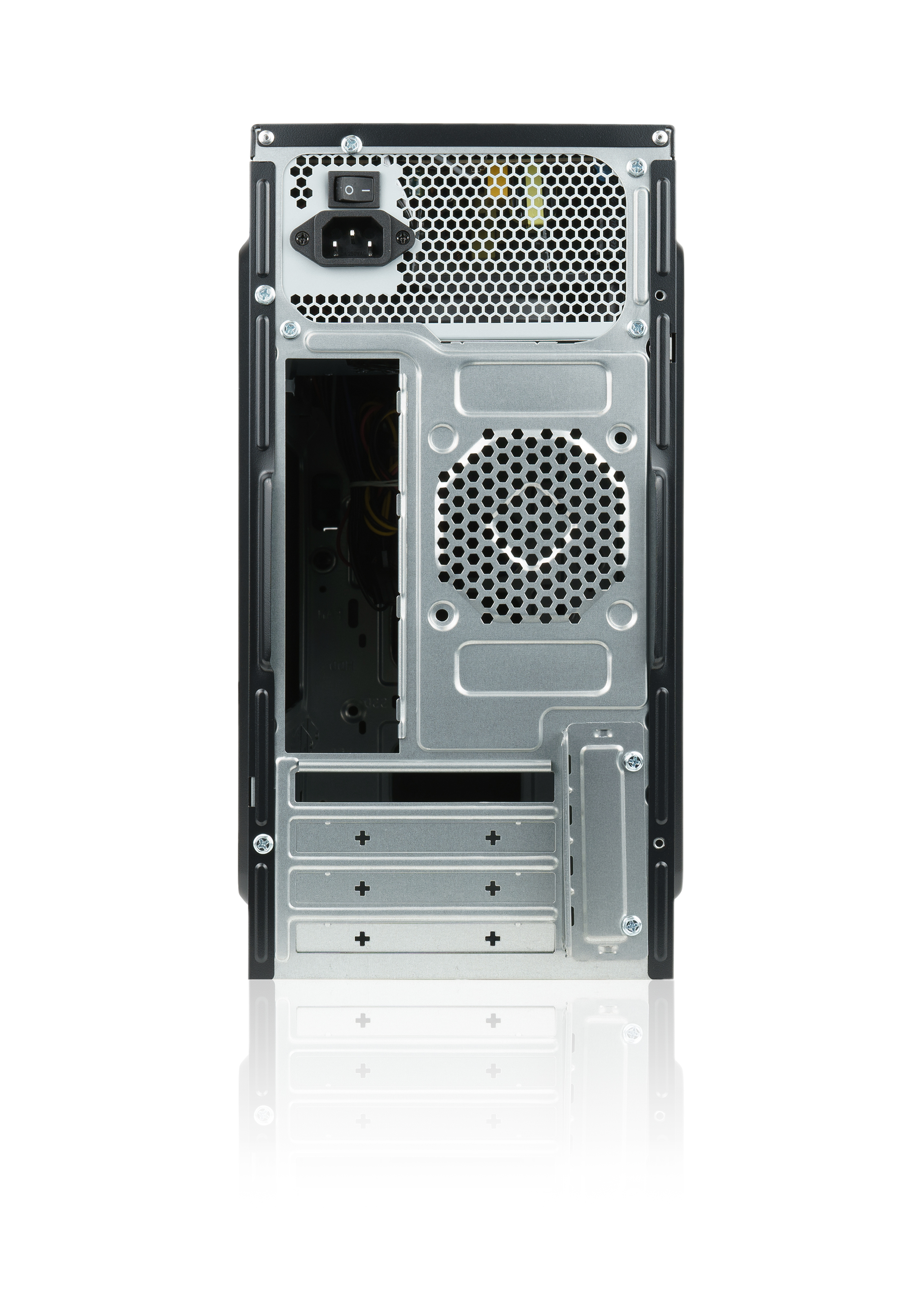 Foxline FZ-017-SX450R-U32 [w/PSU 450W 12cm, w/2xUSB3.0, w/pwr cord, w/o FAN]