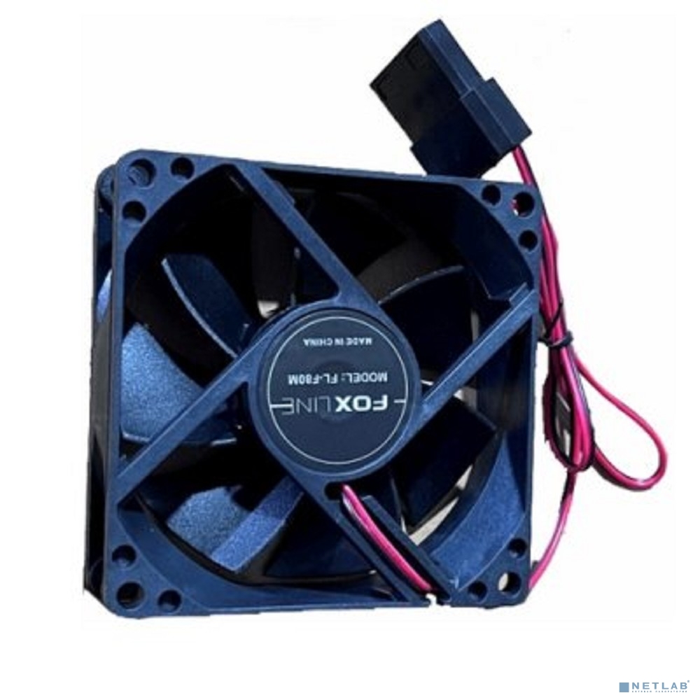 Охлаждение корпуса/ Case Cooler Foxline FL-F80M, 80mm, Molex connector