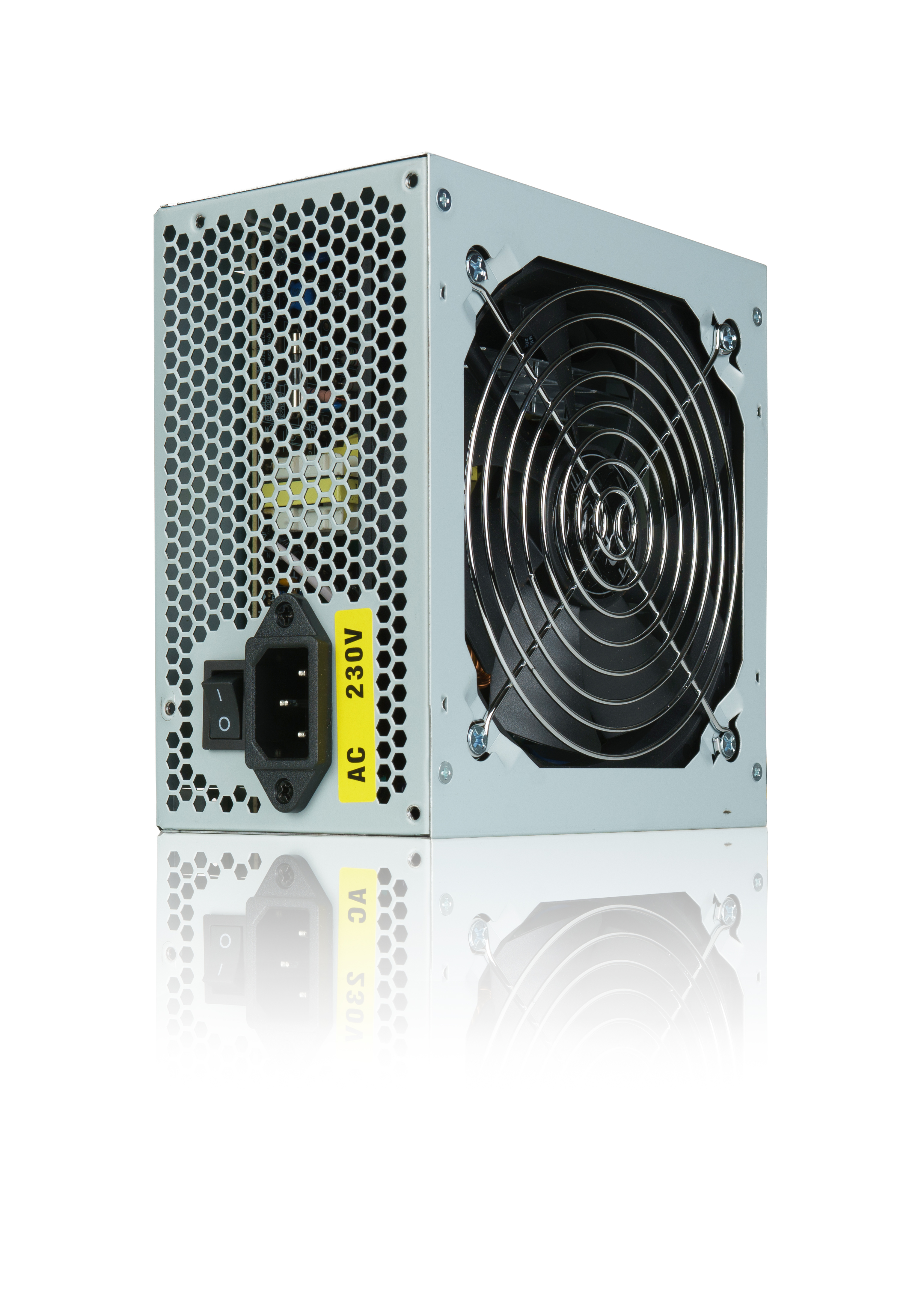 Блок питания Foxline  FZ500R 500W, ATX, NOPFC, 120FAN, 2xSATA, 2xPATA, 1xFDD, 24+4