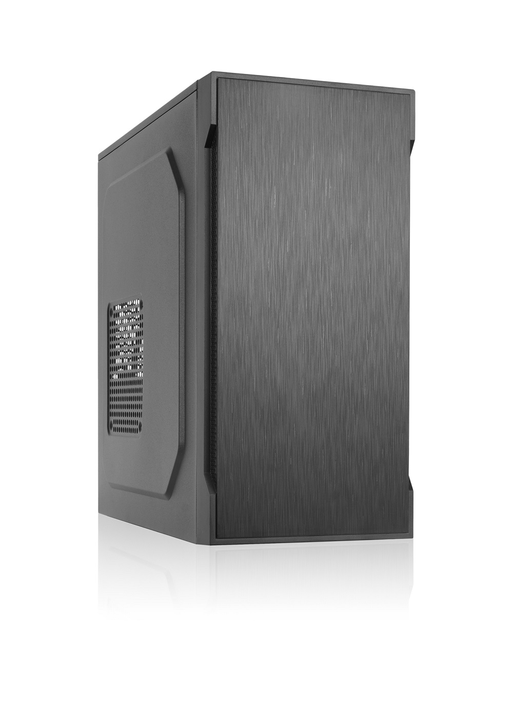 Foxline FL-708-FZ450R-U31 (FL-708-FZ450 ) mATX case, black, w/PSU 450W 12cm, w/1xUSB2.0+1xUSB3.0, w/pwr cord, w/o FAN