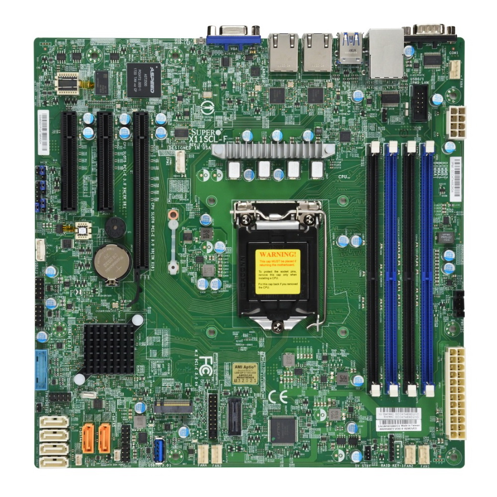 Материнская плата Supermicro MBD-X11SCL-F-B