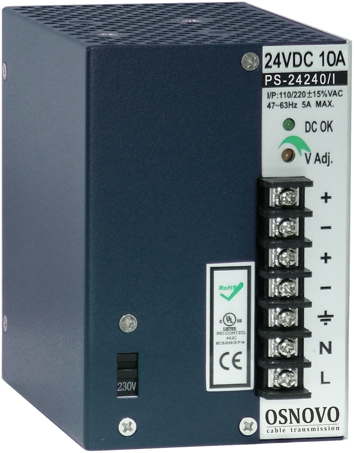 Промышленный блок питания OSNOVO PS-24240/I