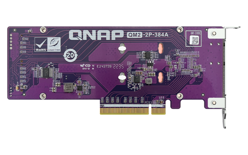 QNAP QM2-2P-384A