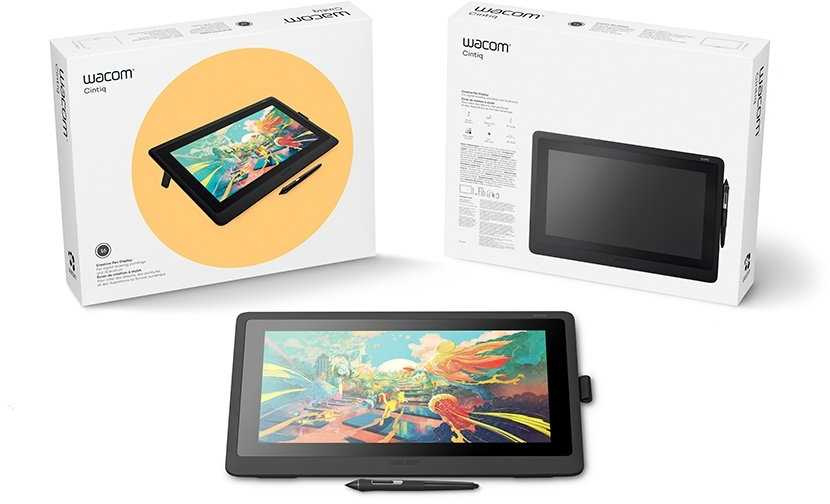 Графический интерактивный перьевой дисплей  Wacom Cintiq 16 [DTK1660K0B]