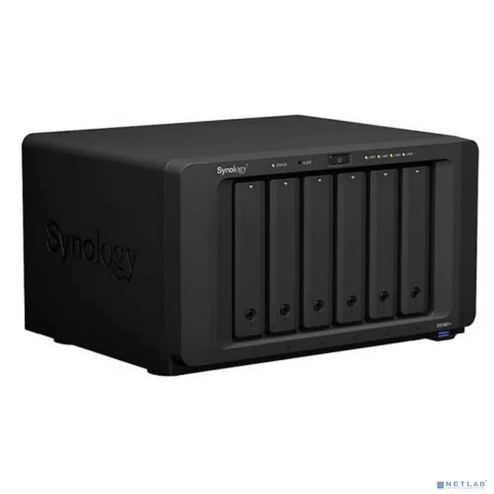 Synology DS1621+ QC2,2GhzCPU/4GbDDR4(upto32)/RAID0,1,10,5,6/upto 6hot plug HDD SATA(3,5' or 2,5')(upto16 with 2xDX517)+2 M.2 slots 2280/3xUSB3.2/4GigE(+1Expslot)/iSCSI/2xIPcam(upto40)/1xPS