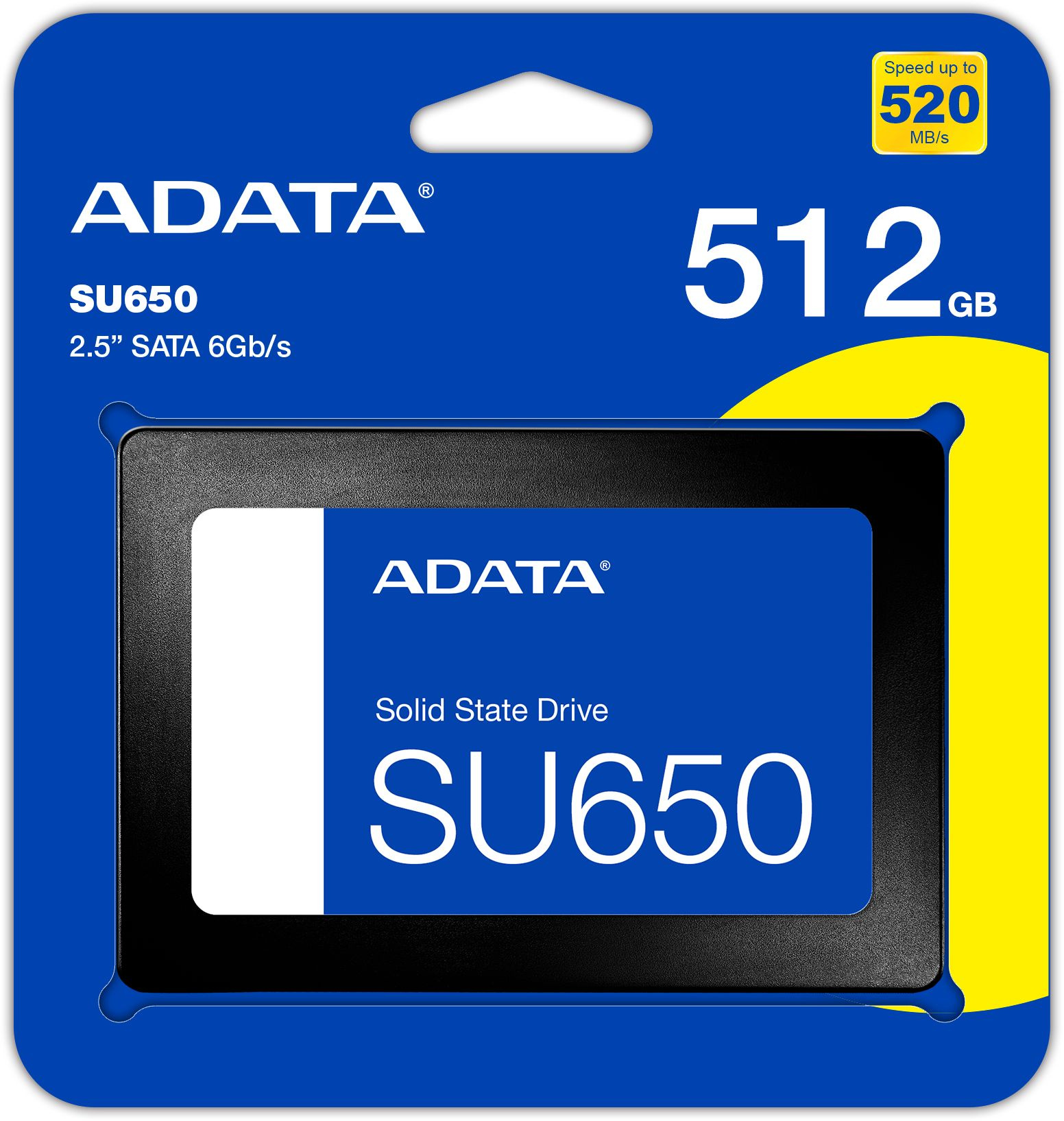 A-DATA SSD 512GB SU650 ASU650SS-512GT-R {SATA3.0}