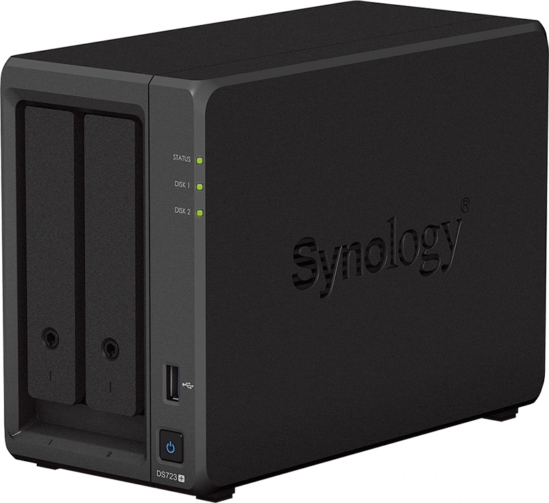 Synology DS723+ СХД настольное исполнение 2BAY NO HDD