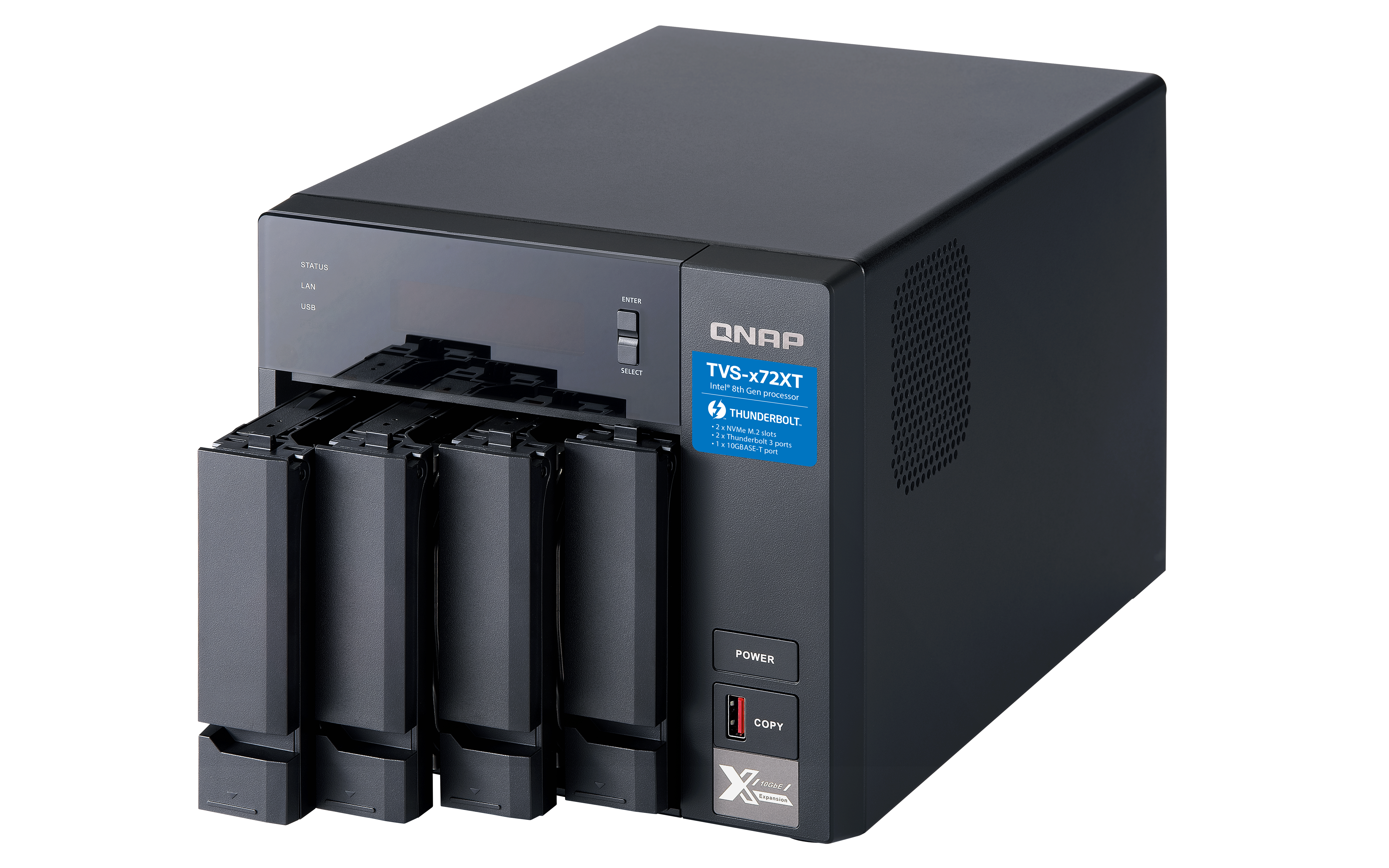 QNAP TVS-472XT (TVS-472XT-PT-4G)