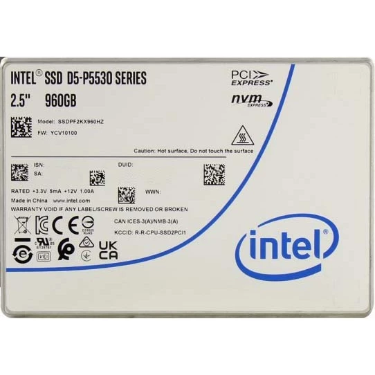 Intel SSDPF2KX960HZN1