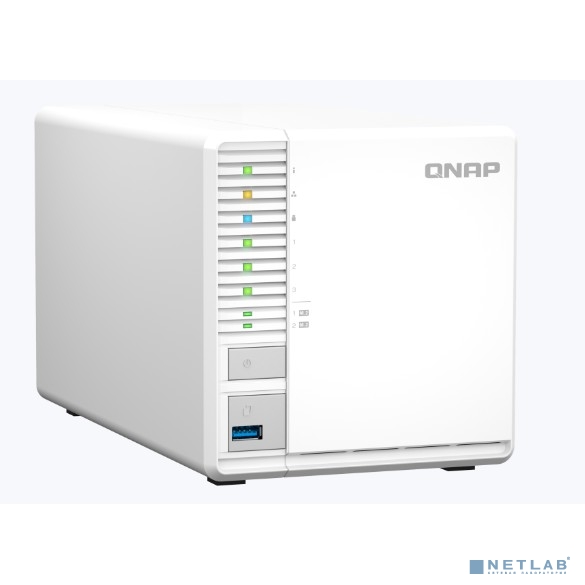 Сетевое хранилище NAS Qnap Original TS-364-8G 3-bay настольный Celeron N5095
