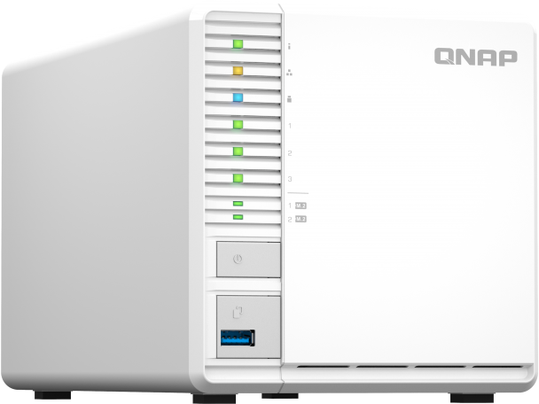 Сетевое хранилище NAS Qnap Original TS-364-8G 3-bay настольный Celeron N5095