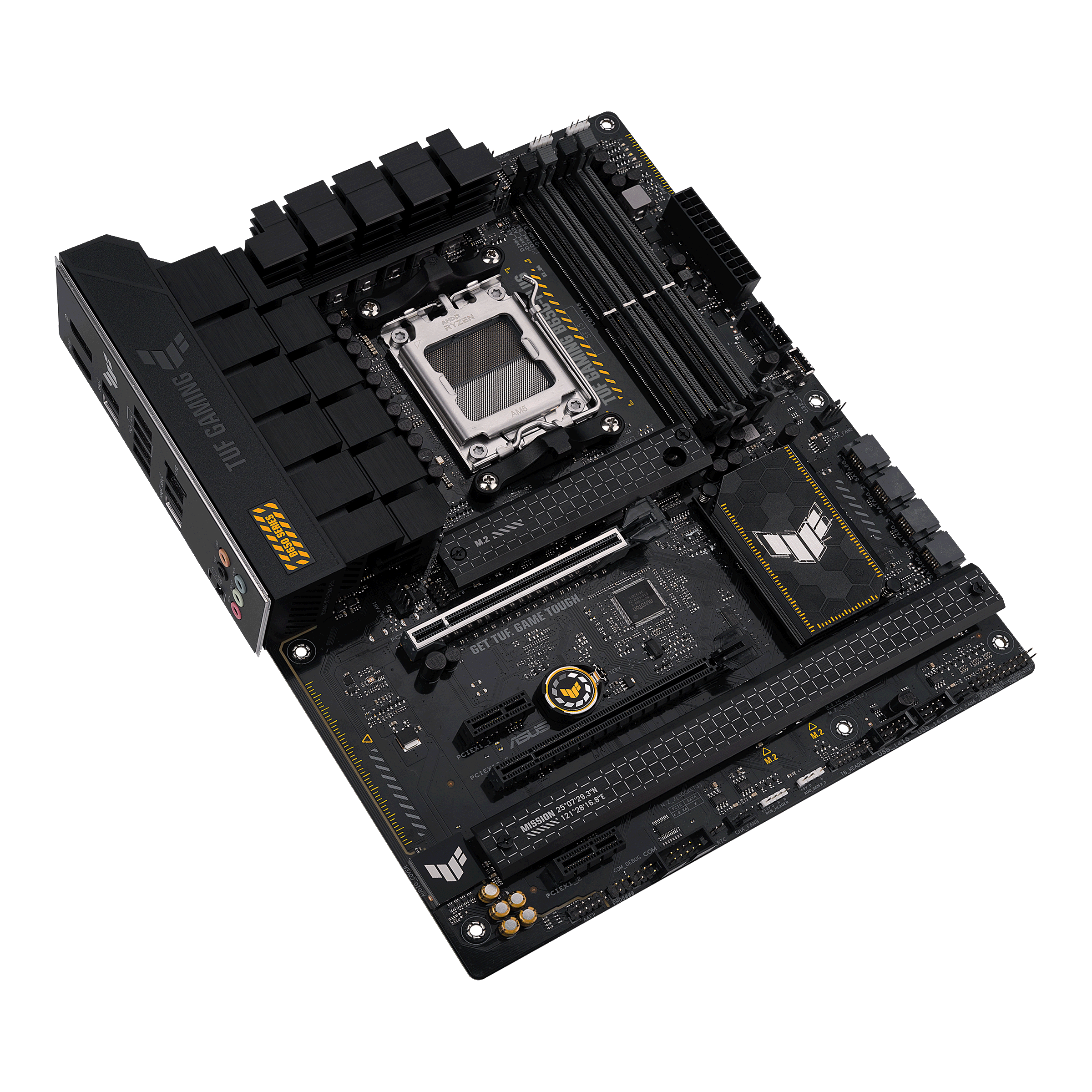 ASUS TUF GAMING B650-PLUS (Socket AM5, ATX, 4xDDR5(128GB), HDMI 2.1/DP, 2xPCIe 4.0x16/2xPCIe 4.0, 1xLAN (2.5GbE), 4xSATA 6Gb/s, 3xM.2, 1xUSB-C, 3xUSB 3.2, 4xUSB 2.0