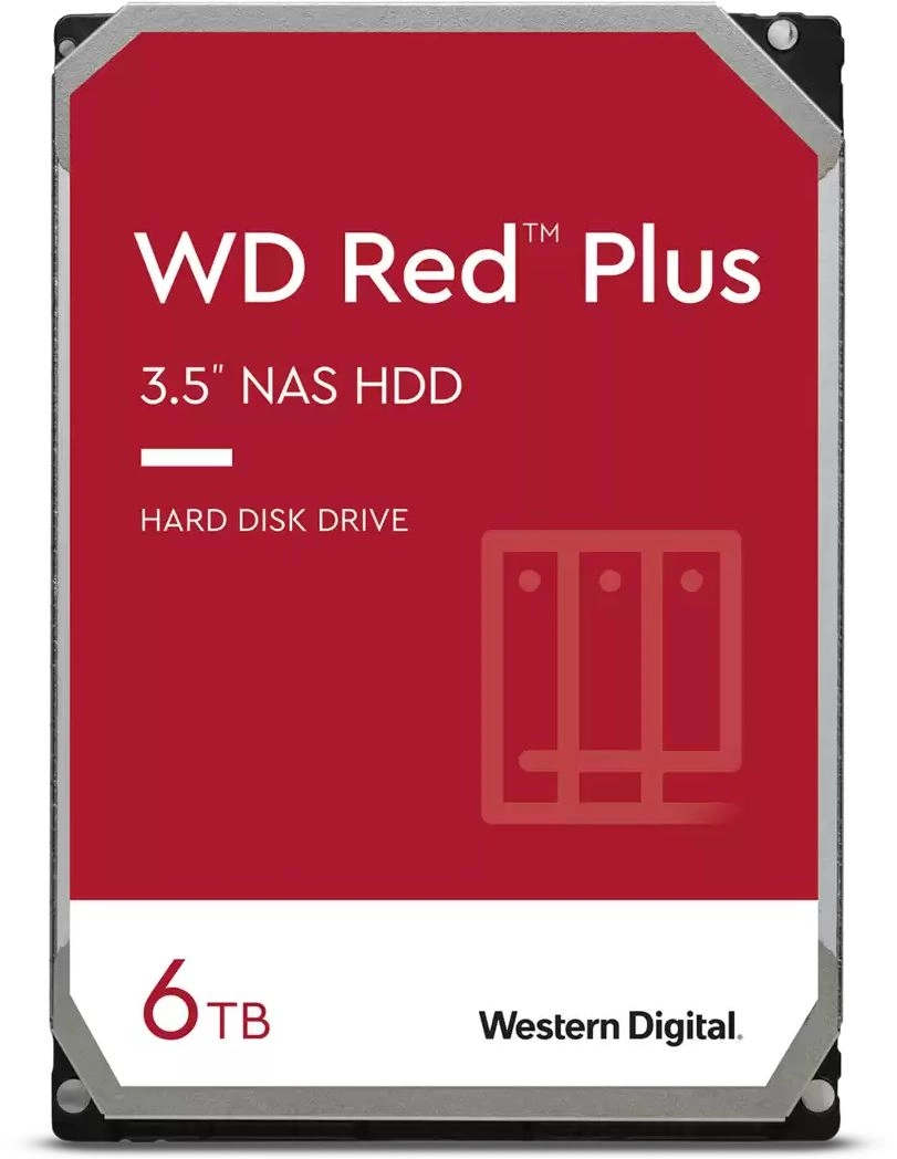 6TB WD NAS Red Plus (WD60EFPX) {Serial ATA III, 5400- rpm, 256Mb, 3.5"} 6TB WD NAS Red Plus (WD60EFPX) {Serial ATA III, 5400- rpm, 256Mb, 3.5"}