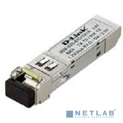 D-Link DEM-302S-LX/A1A SFP-трансивер с 1 портом 1000Base-LX для одномодового оптического кабеля (до 2 км)