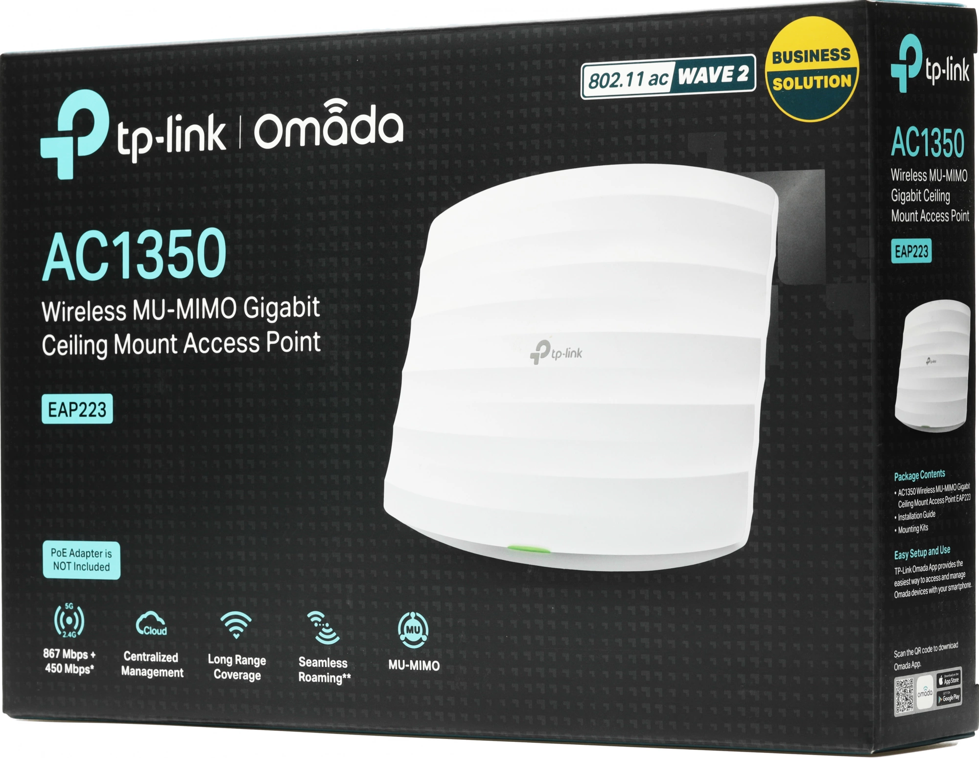 TP-Link EAP223 Потолочная точка доступа Wi-Fi AC1350 TP-Link EAP223 Потолочная точка доступа Wi-Fi AC1350