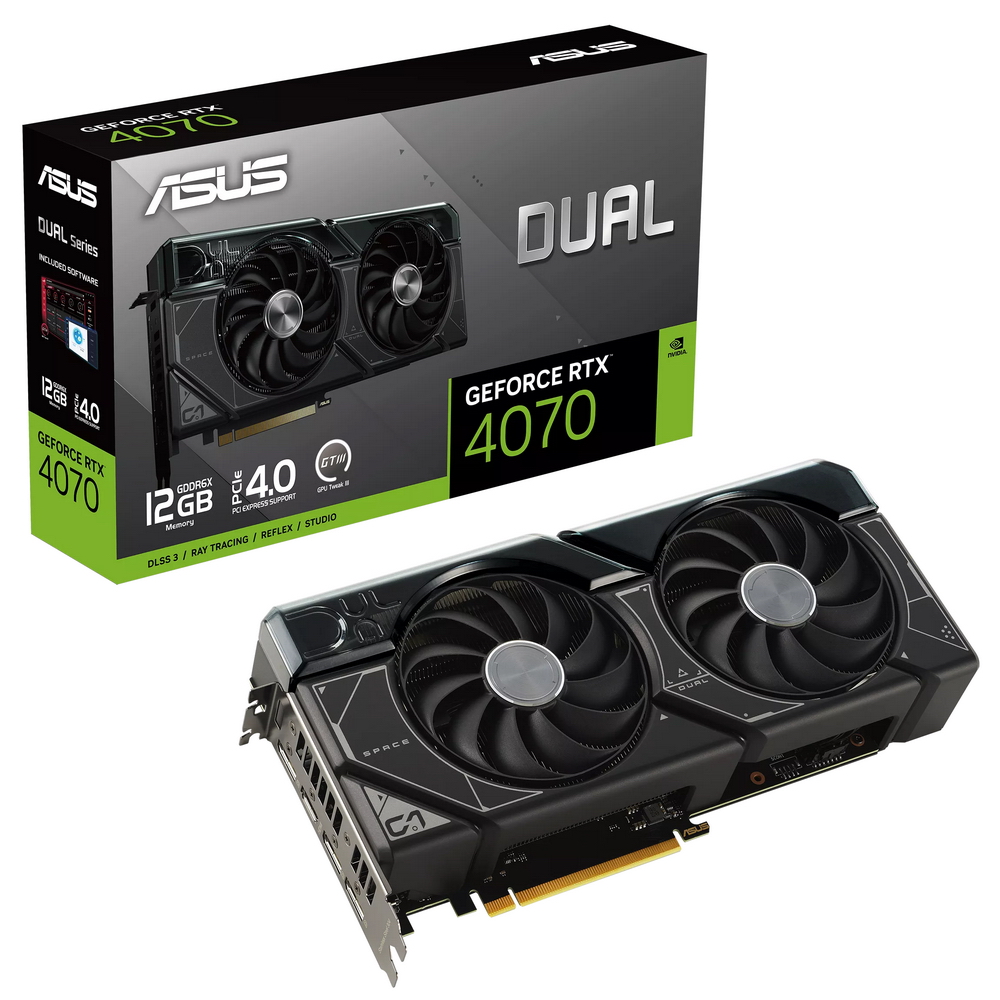 ASUS  DUAL-RTX4070-12G