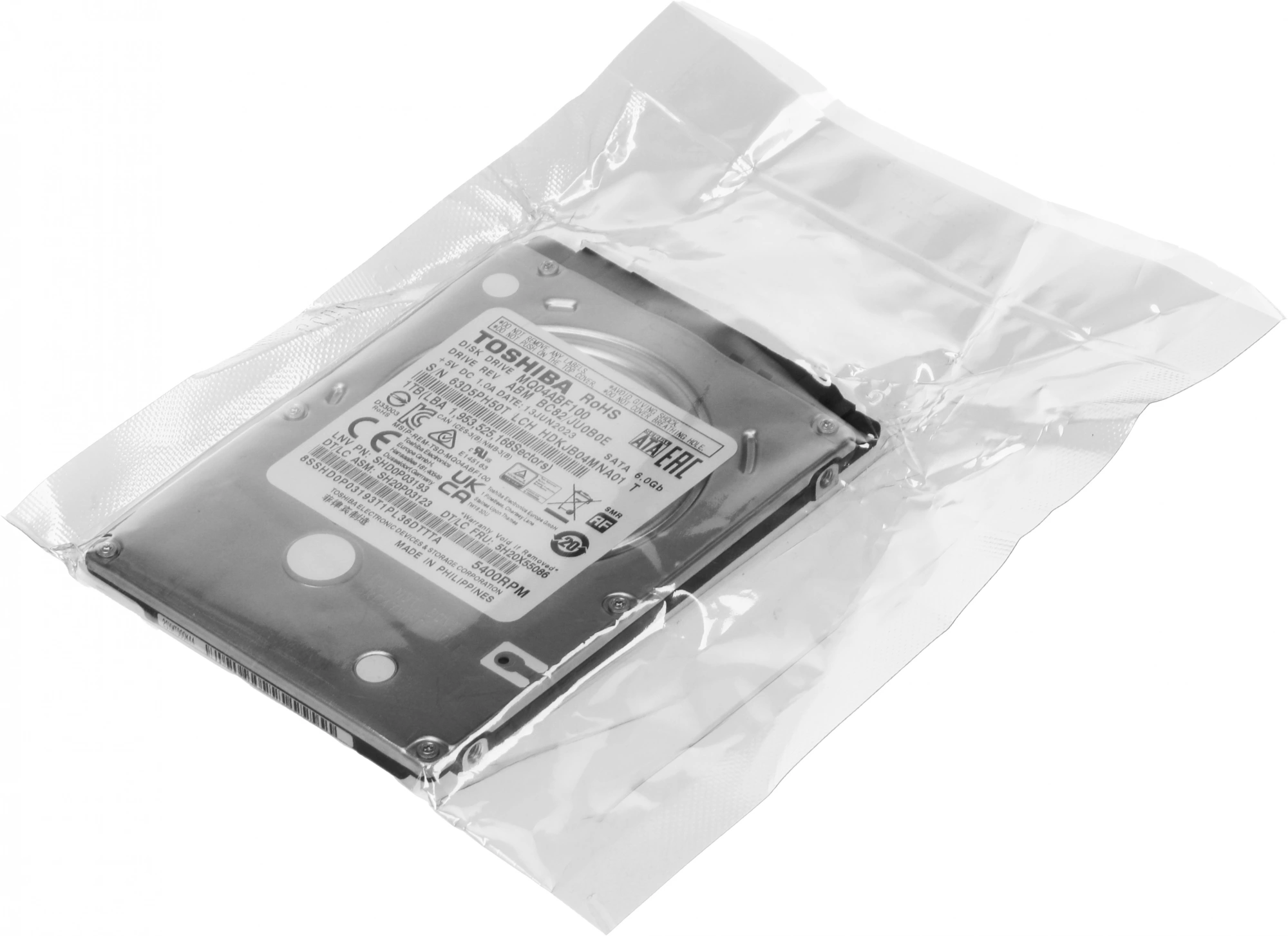 1TB Toshiba SATA3 MQ04ABF100 MQ04 512E (5400rpm) 128Mb 2.5" 1TB Toshiba SATA3 MQ04ABF100 MQ04 512E (5400rpm) 128Mb 2.5"
