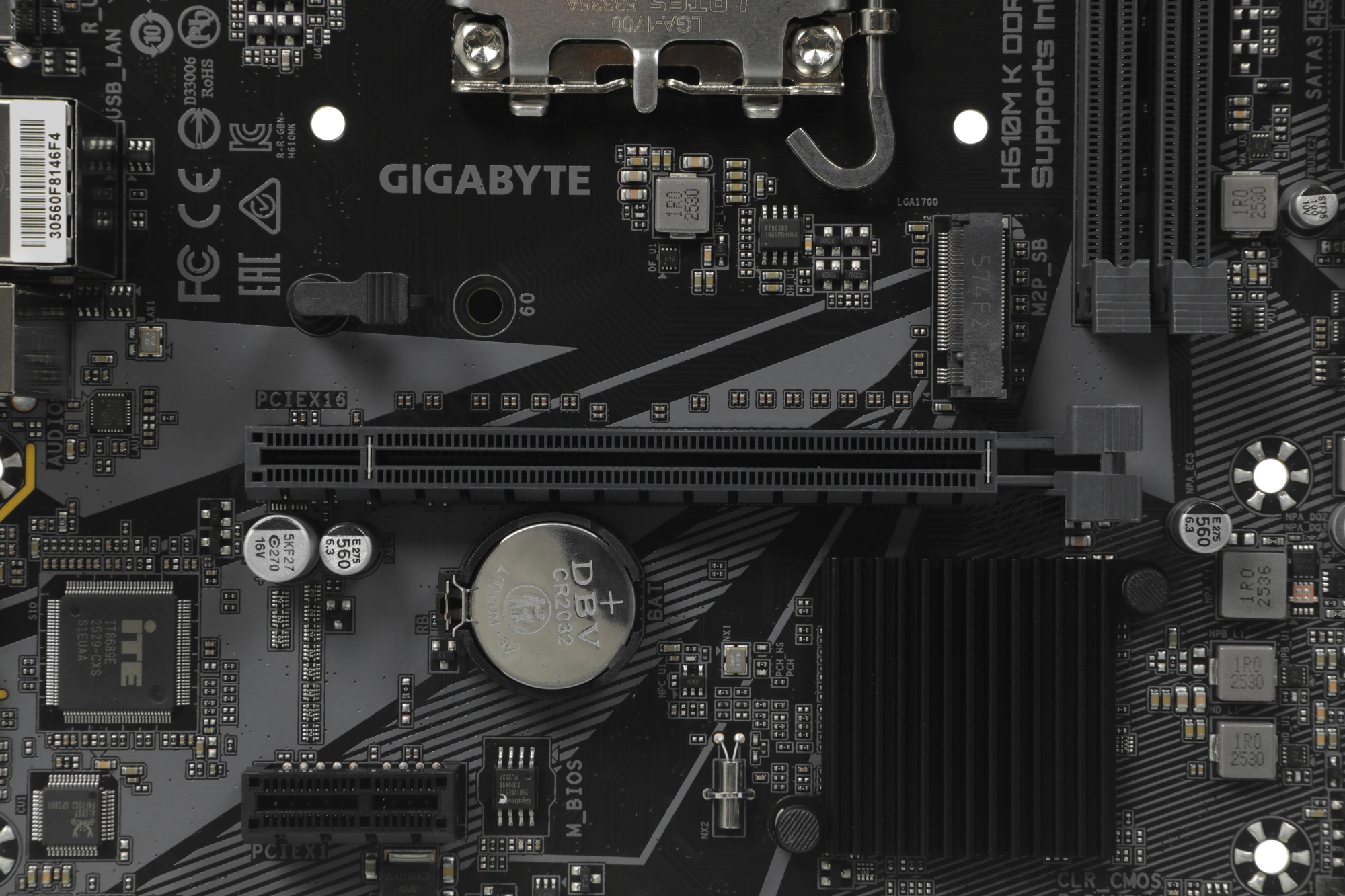 GIGABYTE H610M K DDR4