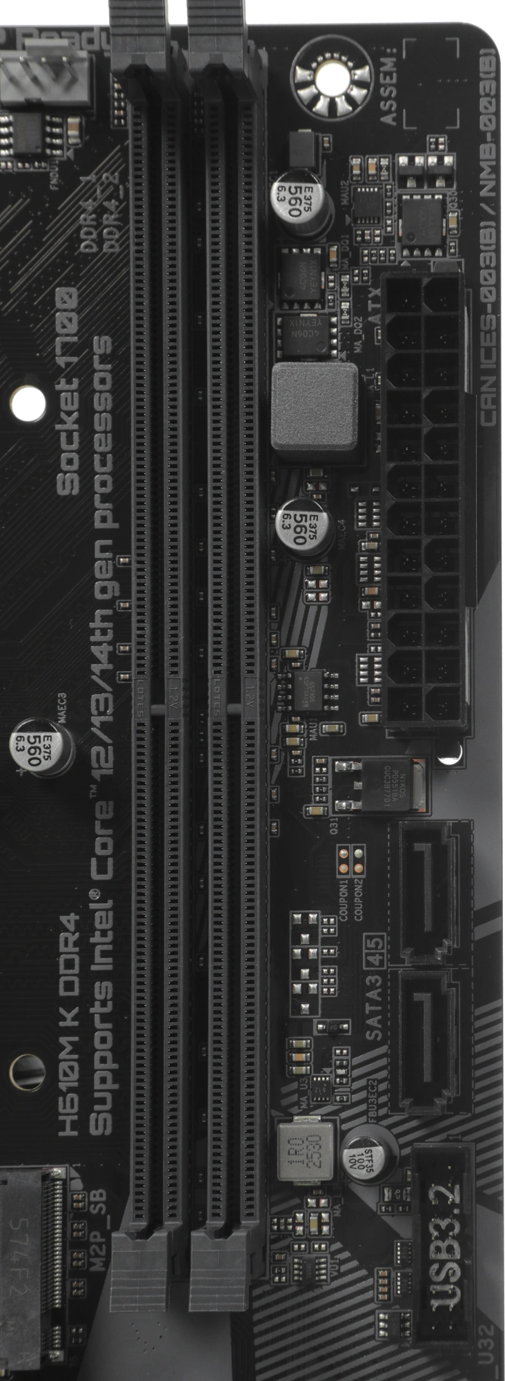 GIGABYTE H610M K DDR4