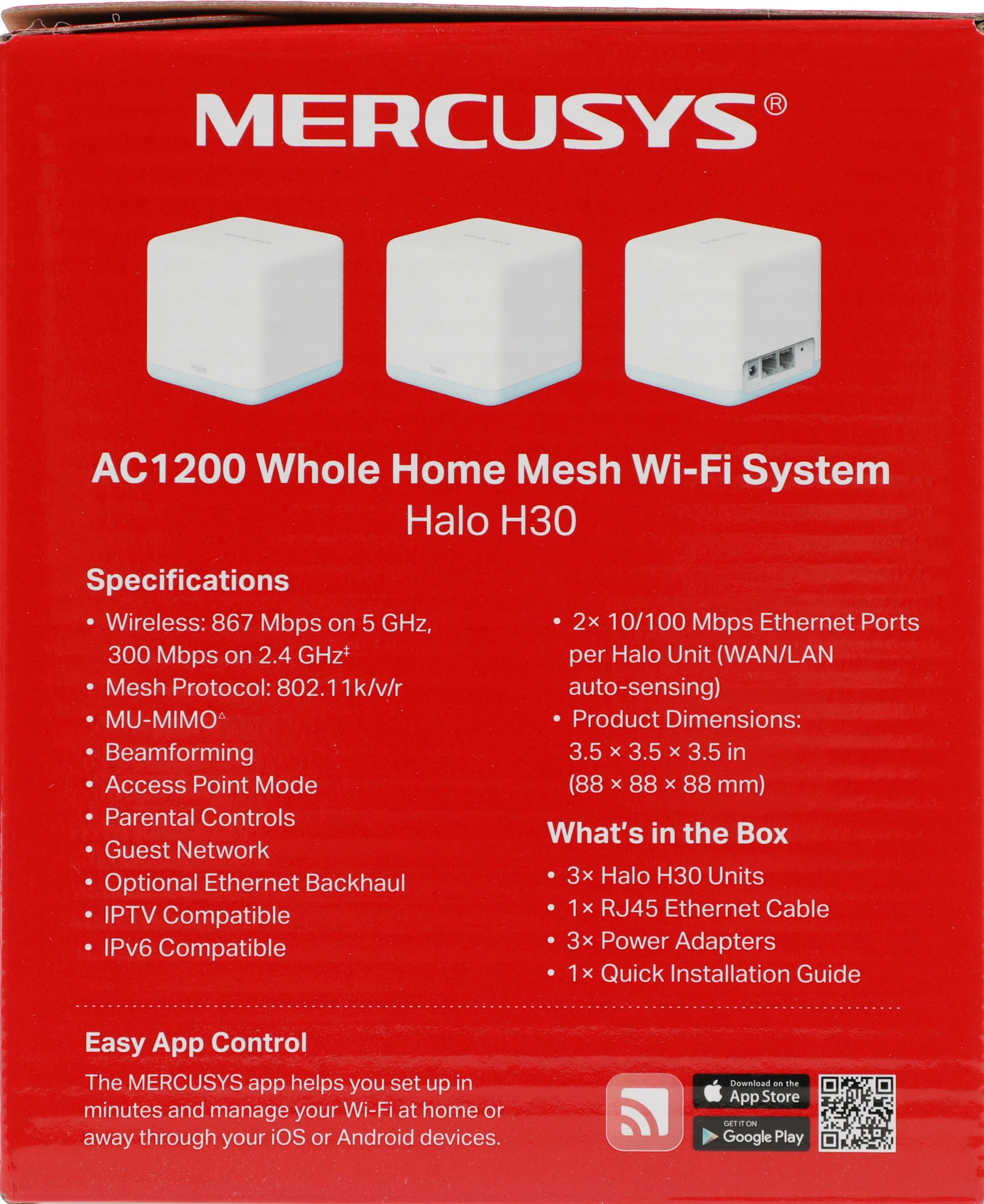 MERCUSYS HALO H30(3-PACK)