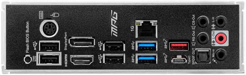 MSI MPG B550 GAMING PLUS {Soc-AM4 AMD B550 4xDDR4 ATX AC`97 8ch(7.1) GbLAN RAID+HDMI+DP}