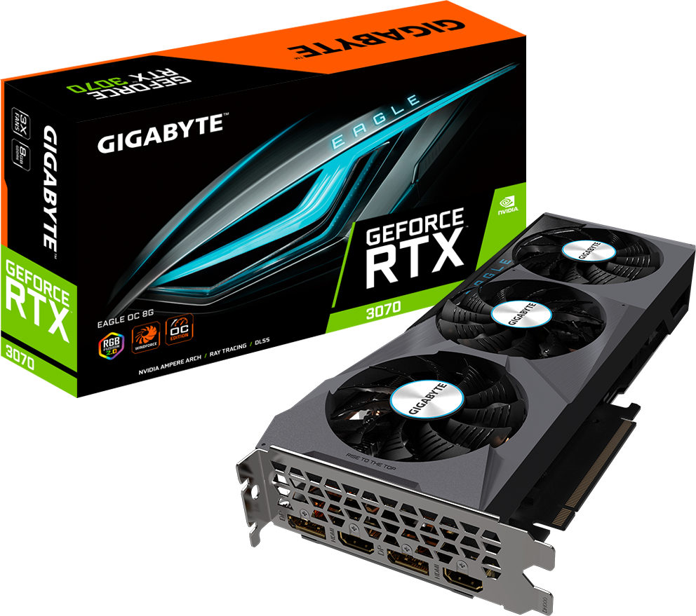 Gigabyte GeForce RTX 3070 EAGLE OC 8G