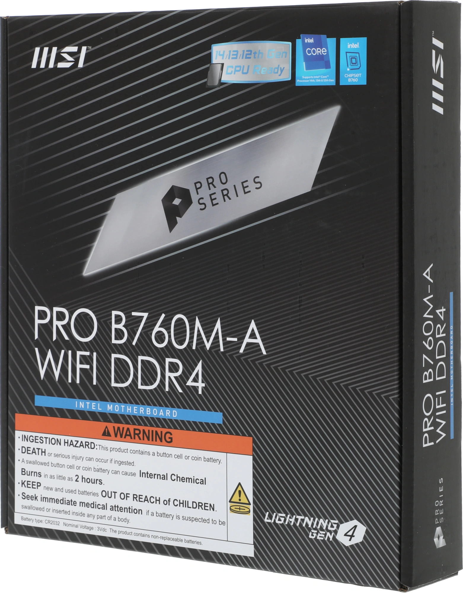 MSI PRO B760M-A WIFI DDR4 RTL {LGA 1700, Intel B760, mATX} MSI PRO B760M-A WIFI DDR4 RTL {LGA 1700, Intel B760, mATX}