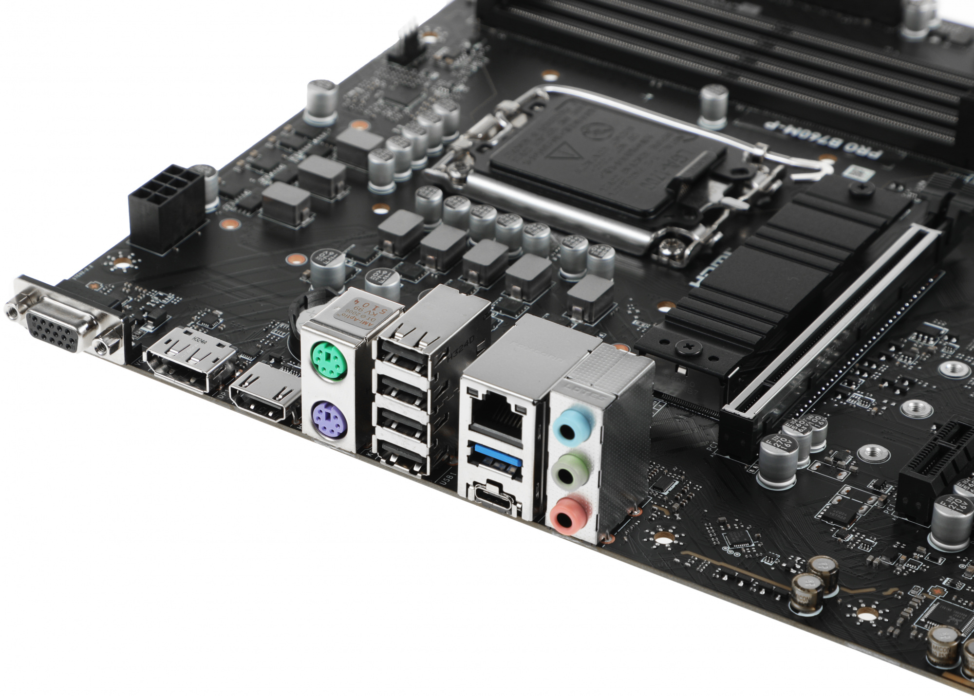 MSI PRO B760M-P {LGA1700, 4xDDR5, 1PCI-Ex16, 2PCI-Ex1,2M.2,4SATA3,1USB3.2 Gen2}