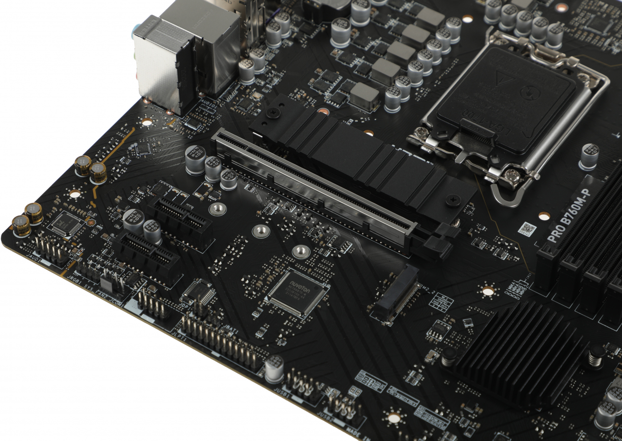 MSI PRO B760M-P {LGA1700, 4xDDR5, 1PCI-Ex16, 2PCI-Ex1,2M.2,4SATA3,1USB3.2 Gen2}