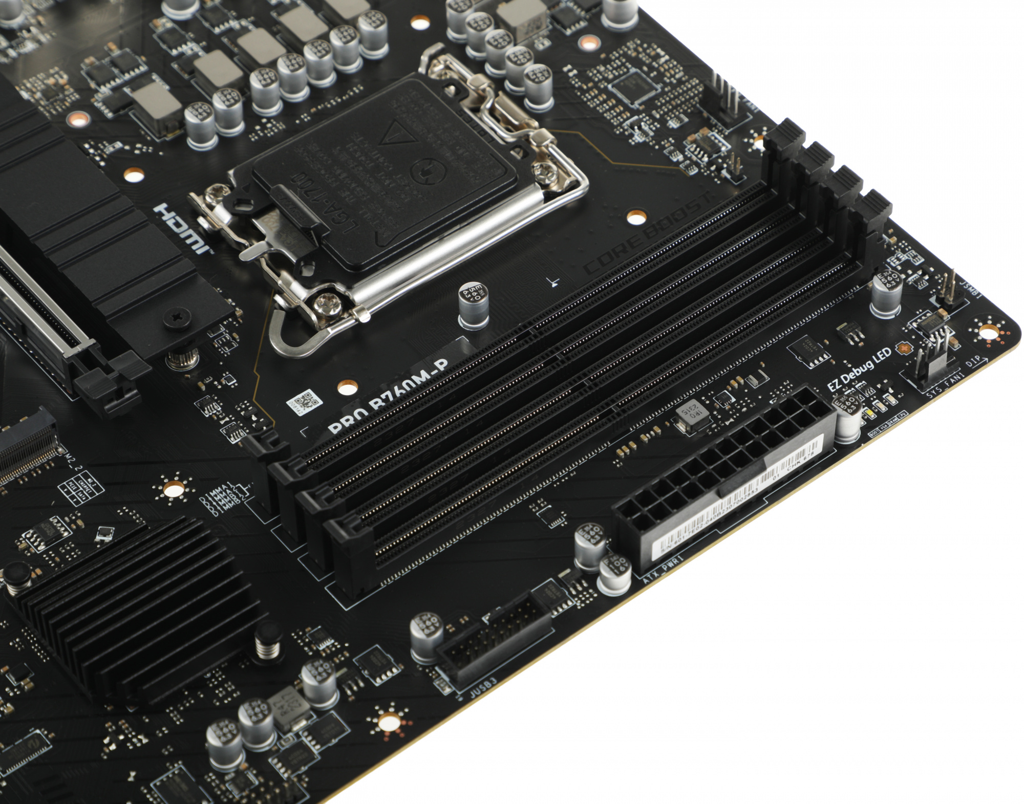 MSI PRO B760M-P {LGA1700, 4xDDR5, 1PCI-Ex16, 2PCI-Ex1,2M.2,4SATA3,1USB3.2 Gen2}