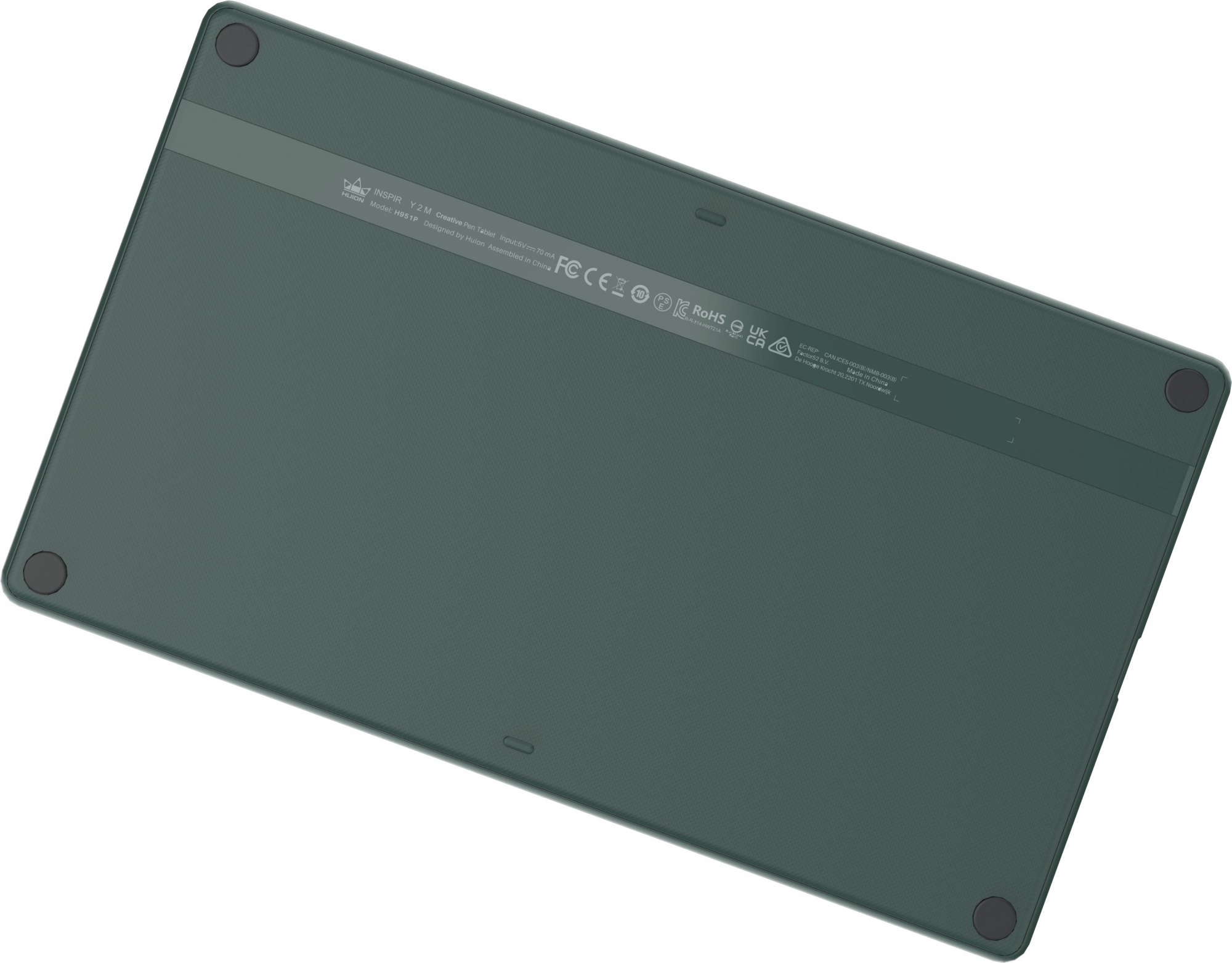 Графический планшет HUION Inspiroy H951P зеленый [h951p green]