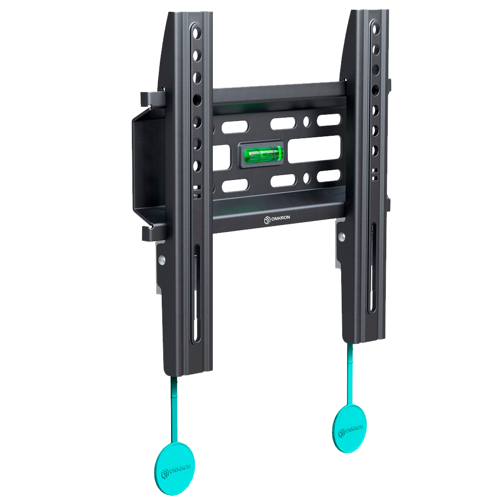 Кронштейн ONKRON/ 17-42" макс. 200*200, наклон 0?, поворот 0?, от стены 30мм, вес до 30кг, черный