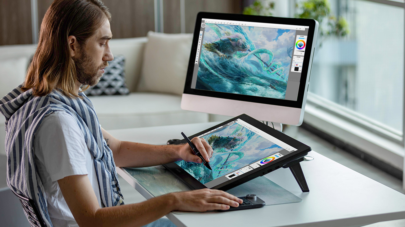 Сенсорный монитор Huion KAMVAS PRO 24 4K