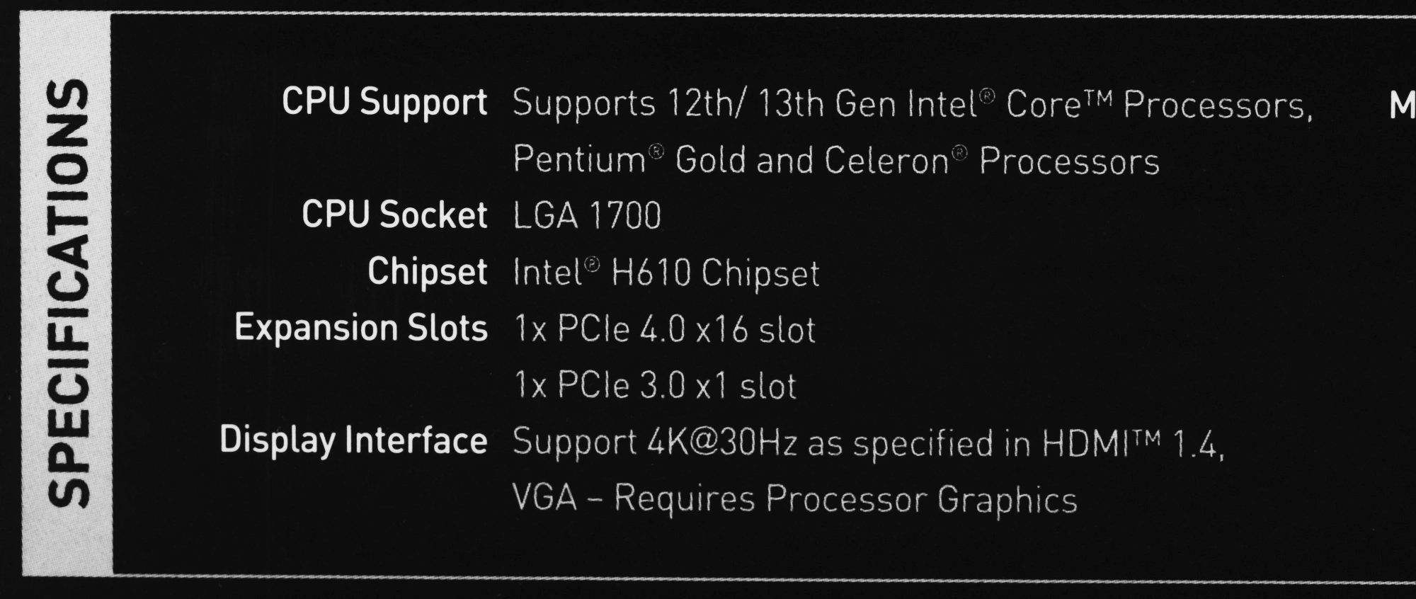 MSI PRO H610M-E (LGA1700, H610, 2xDDR5, mATX,VGA+HDMI)