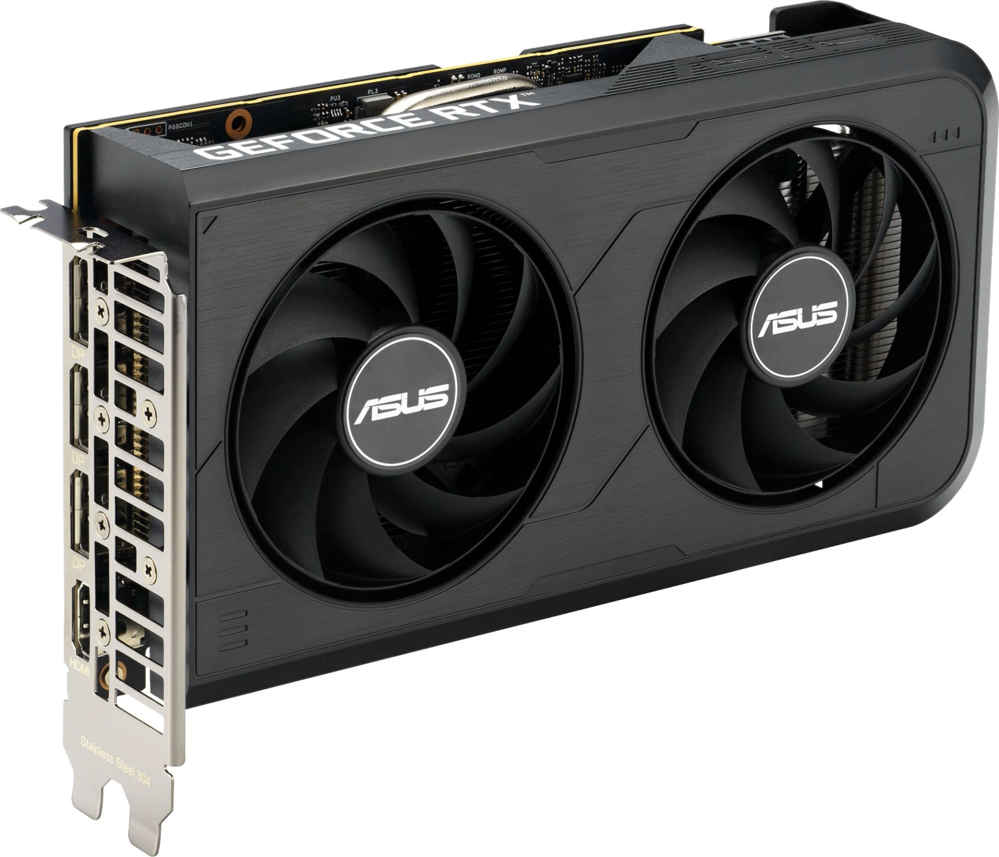 Видеокарта ASUS GeForce RTX5050 8Gb DDR6 128 bit 3*DP/HDMI 2 FAN (DUAL-RTX5050-O8G) RTL