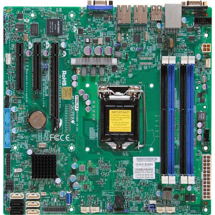 Supermicro MBD-X10SLM-F-B OEM (аксессуар дополнительно 1369177)