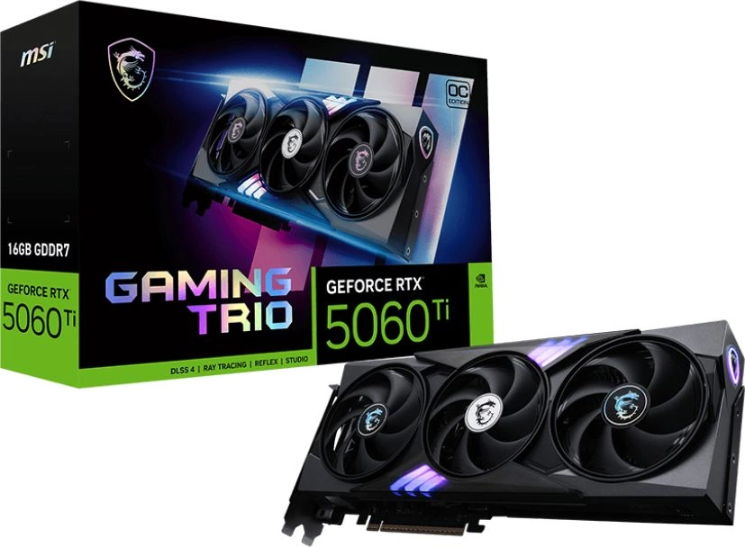 MSI RTX 5060 TI 16G GAMING TRIO OC