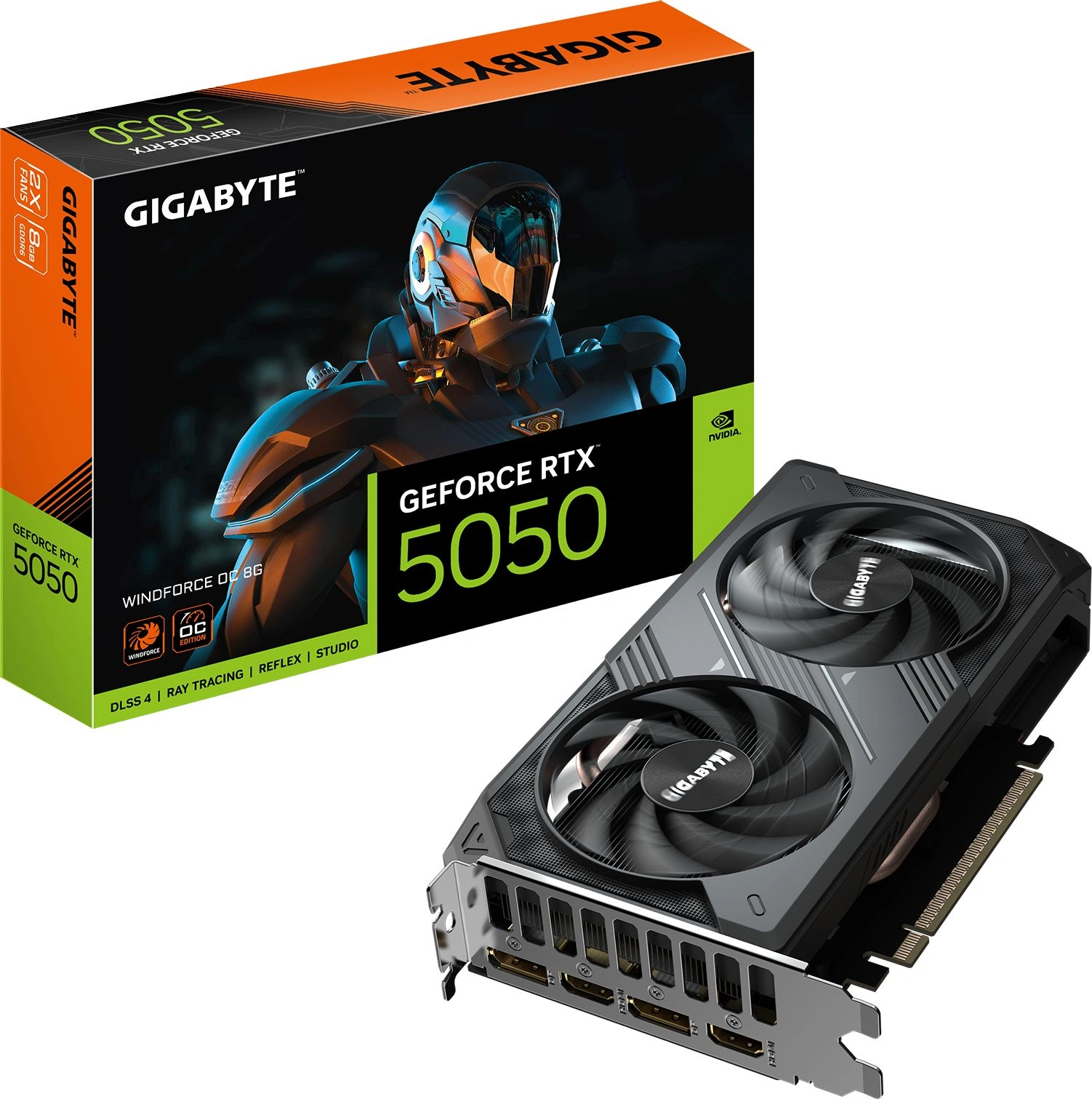 GIGABYTE GV-N5050WF2OC-8GD