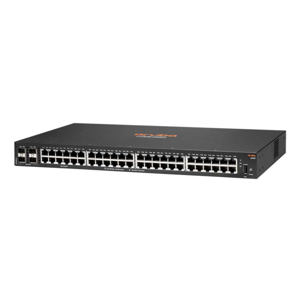HPE R8N86A Aruba 6000 48G 4SFP Swch HPE R8N86A Aruba 6000 48G 4SFP Swch