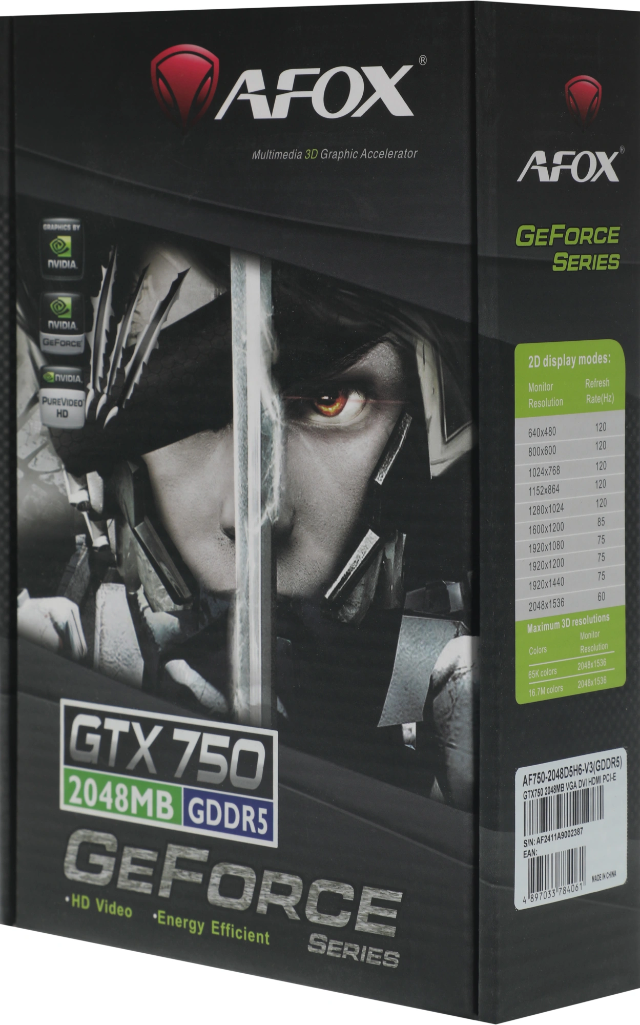 Afox GeForce GTX750