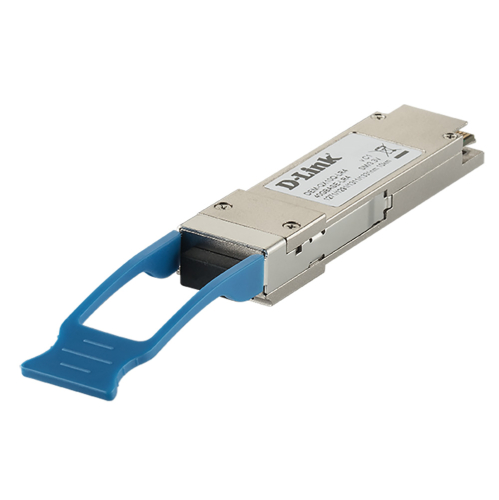 D-Link QX10Q-LR4/B1A Трансивер QSFP+ с 1 портом 40GBase-LR4 для одномодового оптического кабеля (до 10 км)