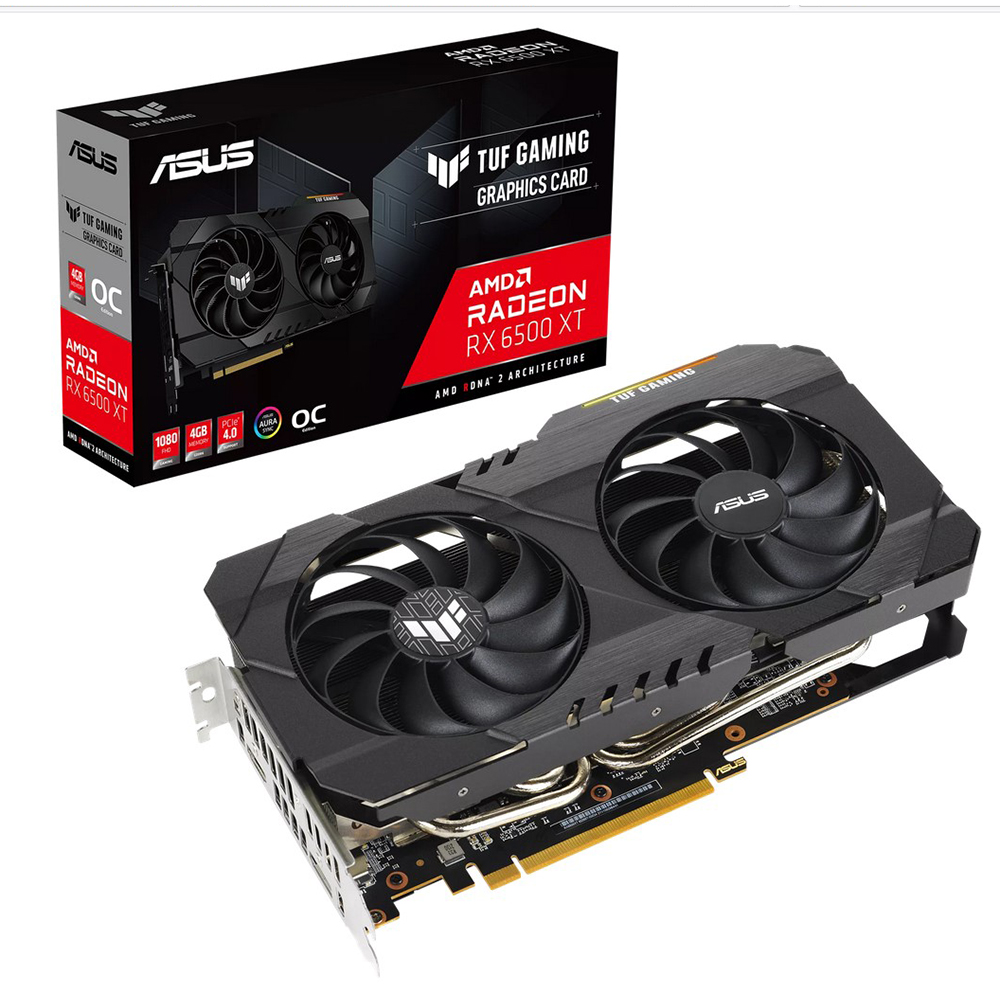 ASUS TUF-RX6500XT-O4G-GAMING