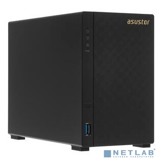 Asustor AS1002T v2 Сетевое хранилище 2-bay, Marvell ARMADA-385 Dual Core, ARM Cortex-A9 512MB DDR3, GbE x1, USB 3.0, WoL, System Sleep Mode, Support 3.5” hard disk