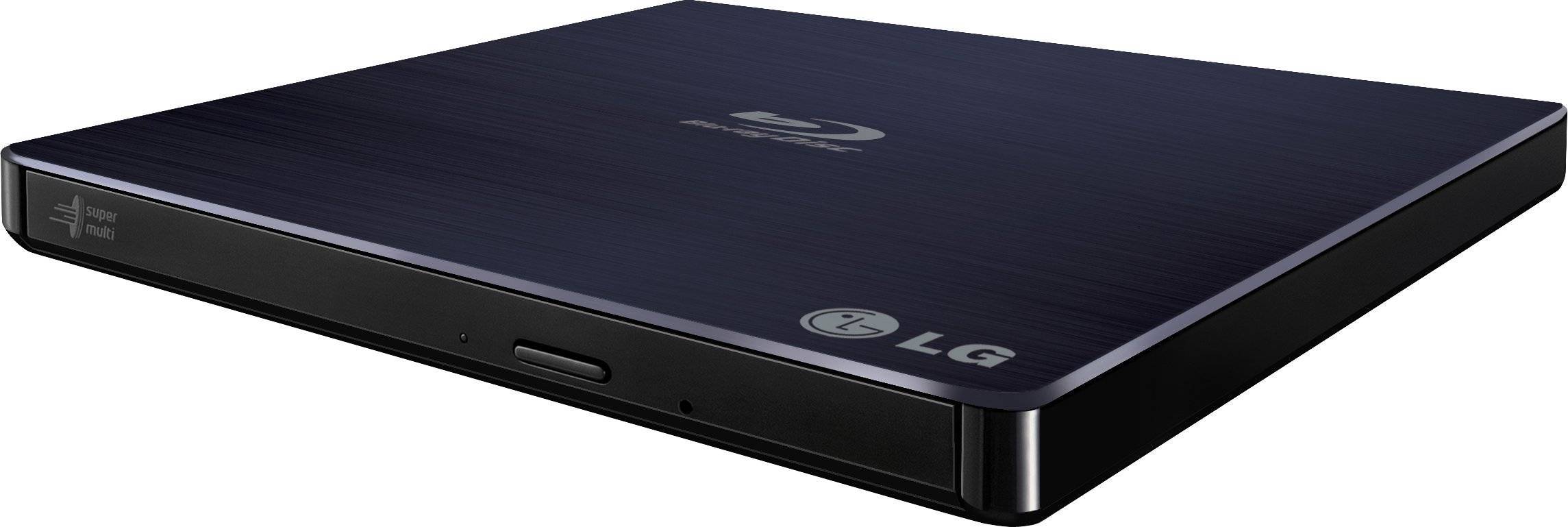 Привод Blu-Ray LG BP55EB40 черный USB slim внешний RTL