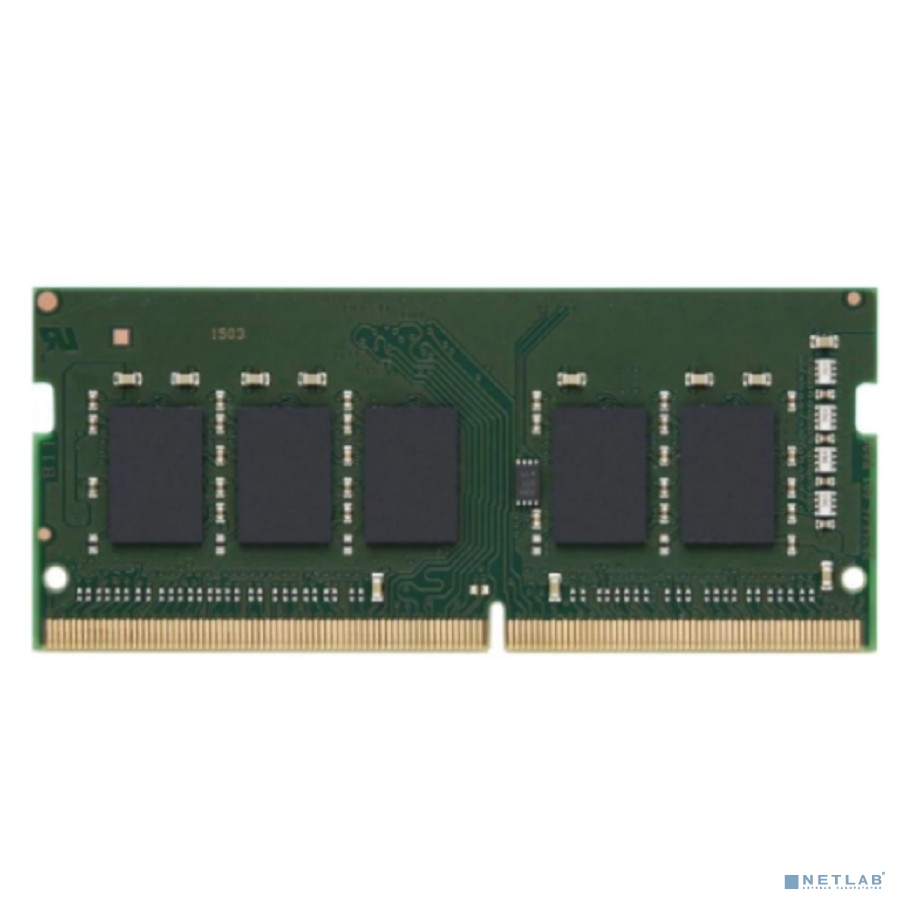 Память DDR4 Kingston KSM32SES8/8HD 8Gb SO-DIMM ECC U PC4-25600 CL22 3200MHz