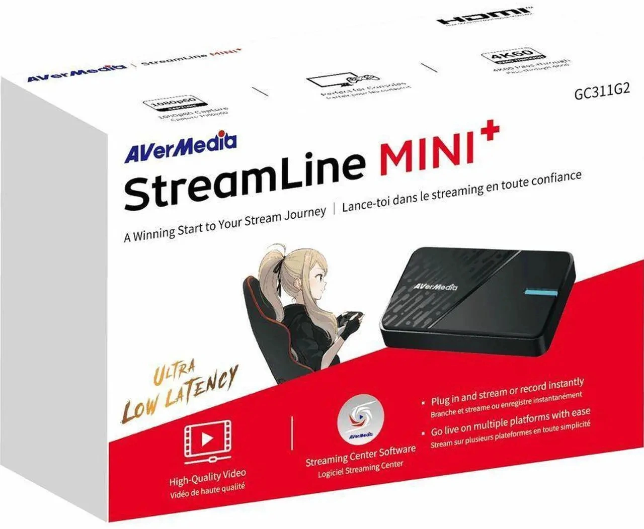 AVERMEDIA STREAMLINE MINI+