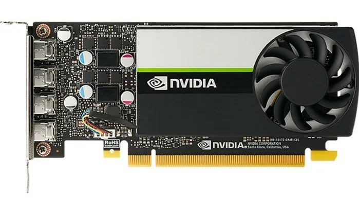 NVIDIA T1000 4Gb RTL (ATX+LP Bracket) 900-5G172-2550-000 NVIDIA T1000 4Gb RTL (ATX+LP Bracket) 900-5G172-2550-000
