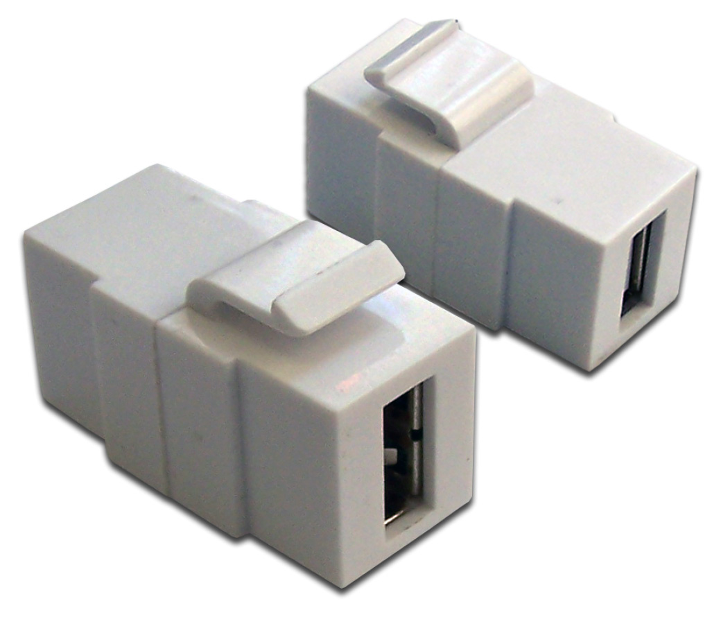 LANMASTER LAN-OK-USB20-AA/V-WH